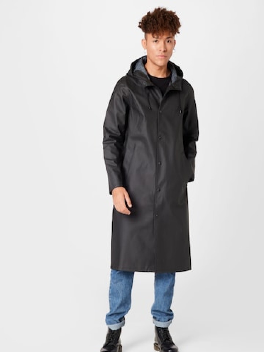 Men Stutterheim Coats | Between-Seasons Coat 'Stockholm'