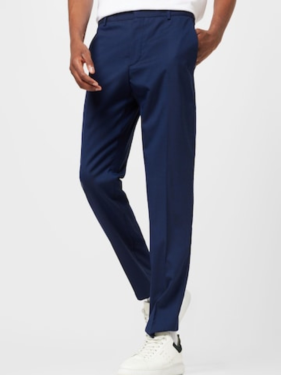 Men Calvin Plus Sizes | Regular Pleated Pants