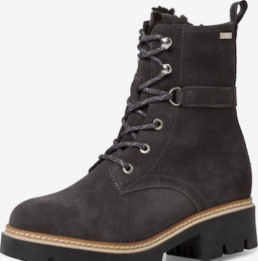 Women TAMARIS Ankle Boots | Lace-Up Ankle Boots