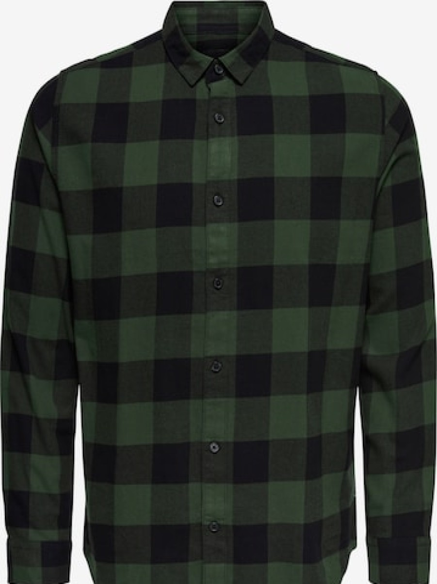 Men Only Button-Up Shirts | Slim Fit Button Up Shirt 'Gudmund'