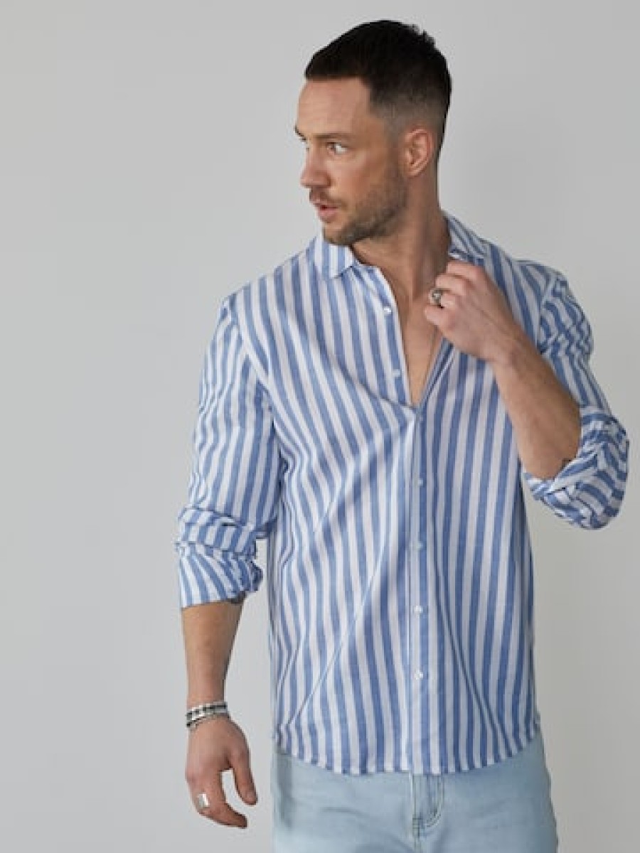 Men DAN Button-Up Shirts | Regular Fit Button Up Shirt 'Baran'