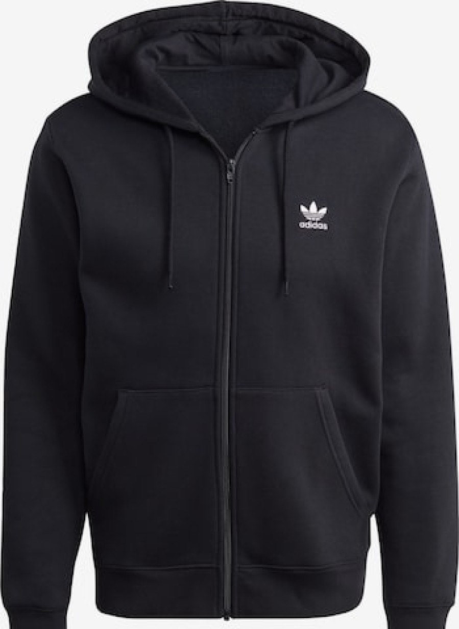 Men ADIDAS Sweaters & Hoodies | Zip-Up Hoodie 'Trefoil Essentials'