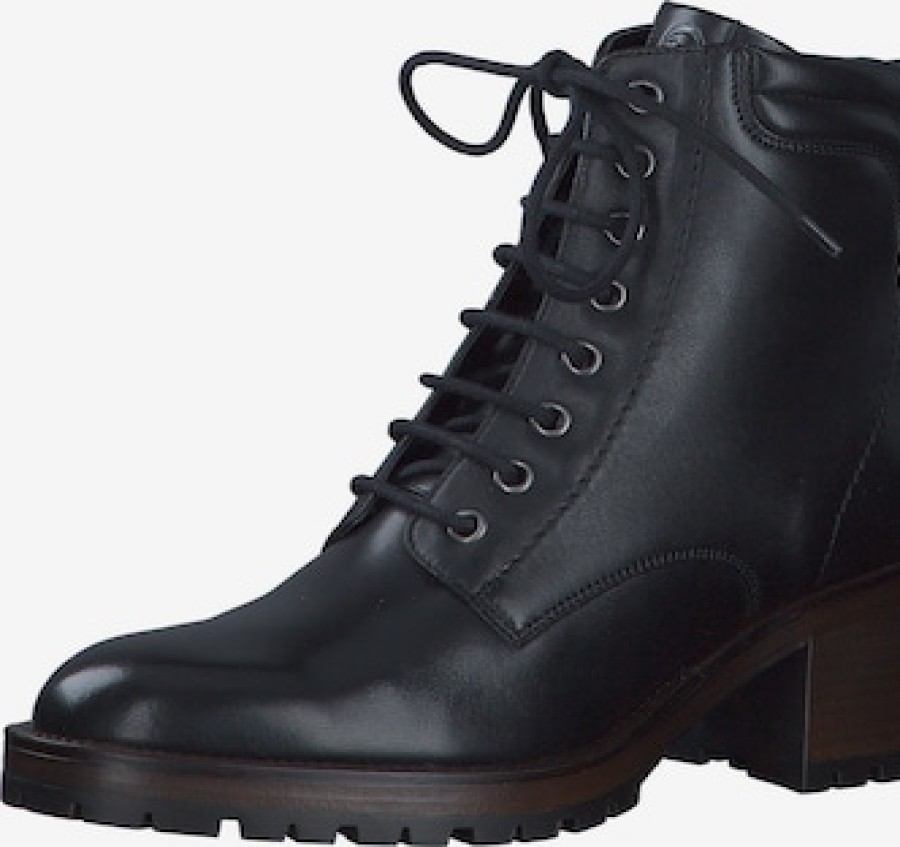 Women TAMARIS Ankle Boots | Lace-Up Ankle Boots