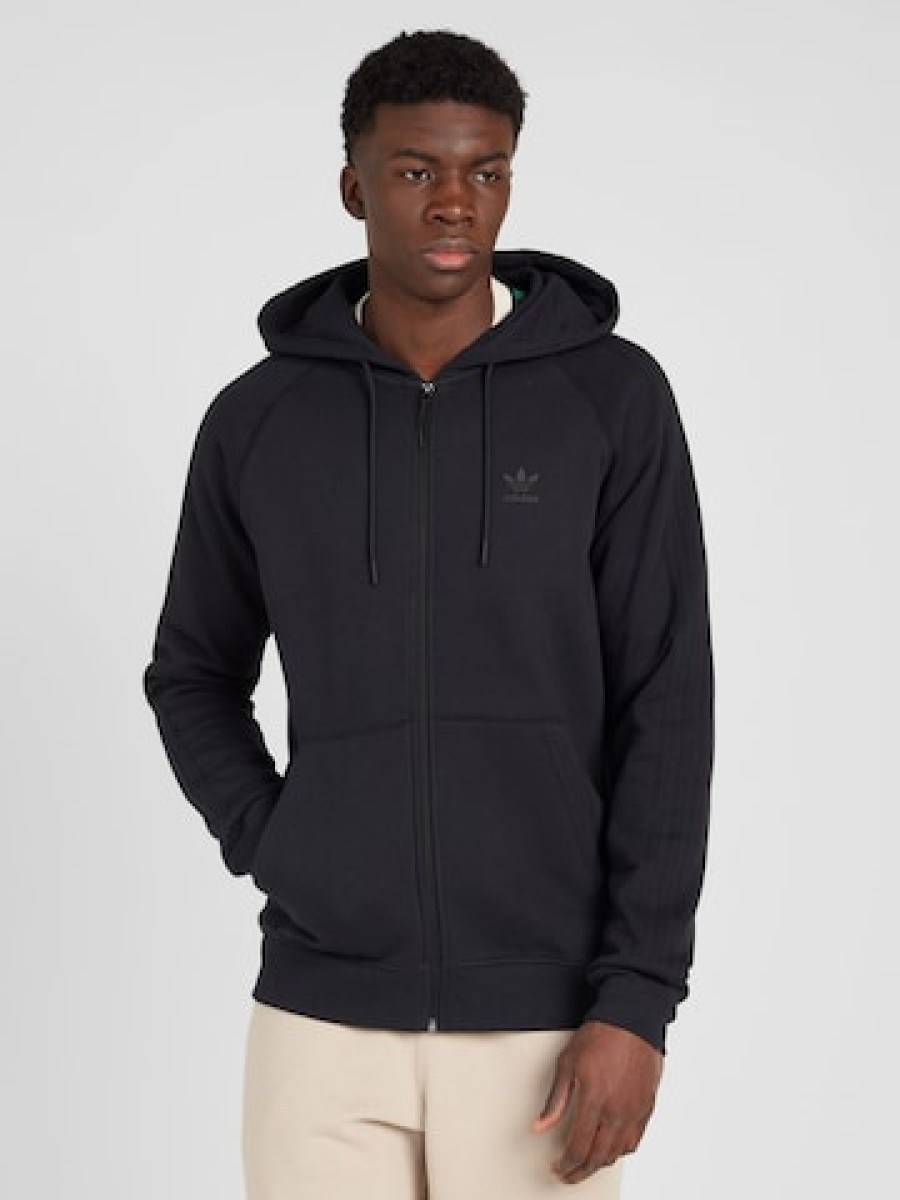 Men ADIDAS Plus Sizes | Zip-Up Hoodie 'Road'