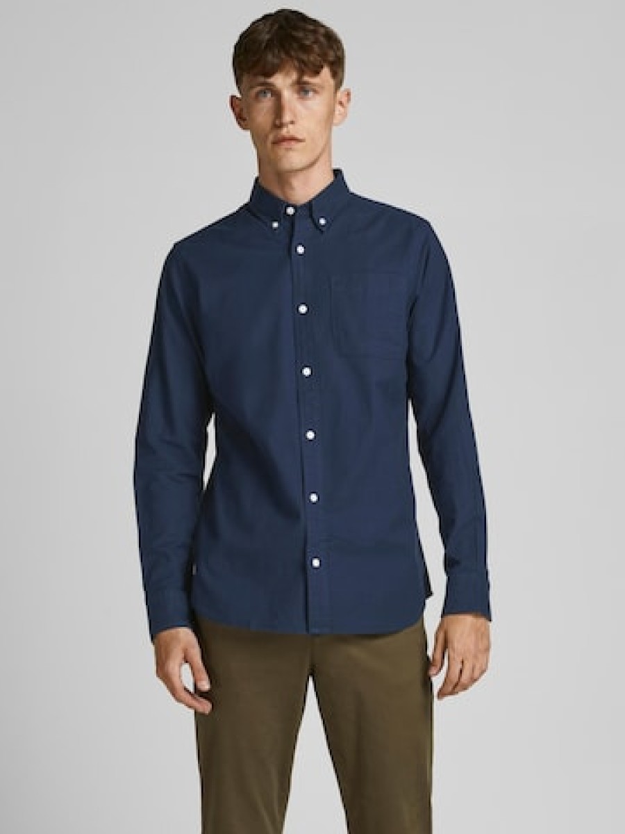 Men JACK Button-Up Shirts | Regular Fit Button Up Shirt 'Brook'