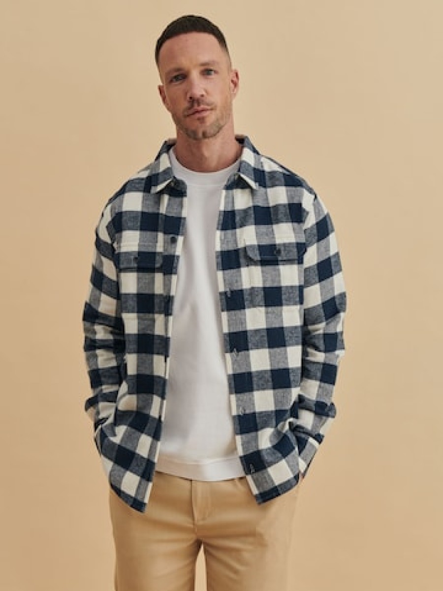 Men DAN Button-Up Shirts | Regular Fit Button Up Shirt 'Efe'