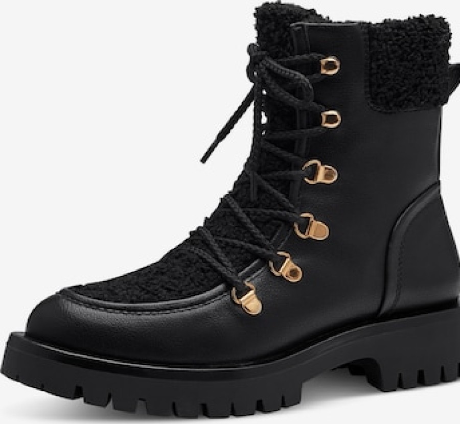 Women TAMARIS Ankle Boots | Lace-Up Ankle Boots