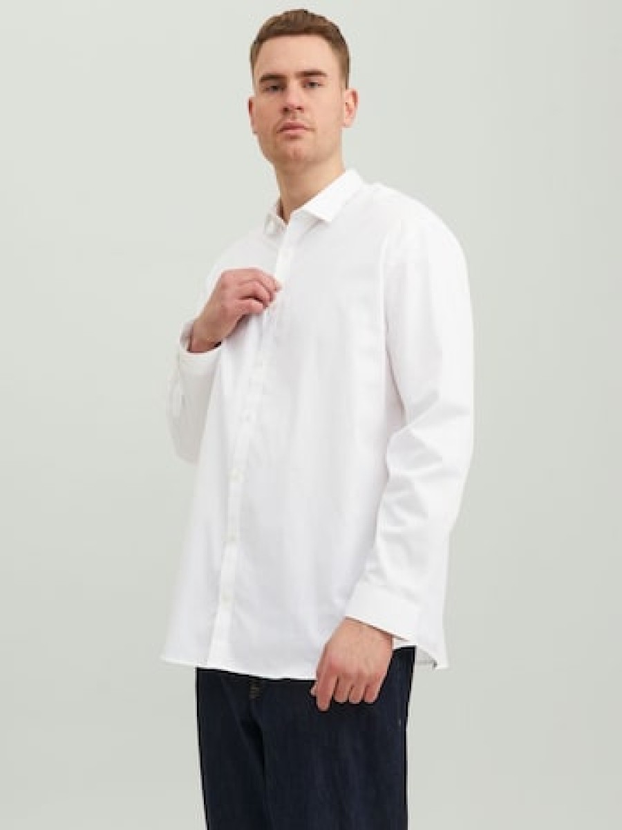 Men Jack Plus Sizes | Comfort Fit Button Up Shirt 'Blacardiff'