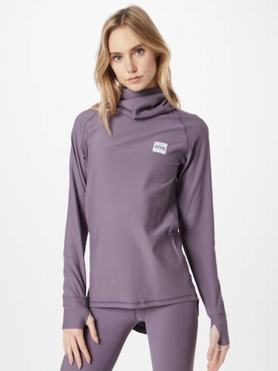 Women Long Sports Tops | Performance Shirt 'Icecold Gaiter'