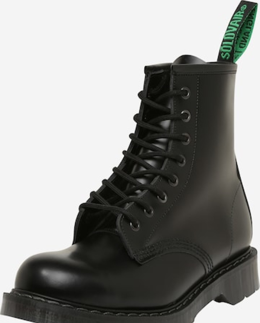 Men Solovair Boots | Lace-Up Boots '8 Eye Derby'