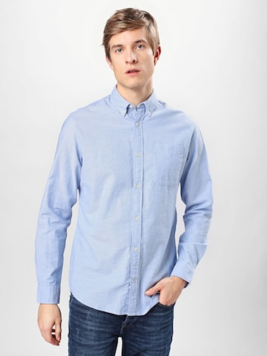 Men JACK Button-Up Shirts | Slim Fit Button Up Shirt 'Oxford'