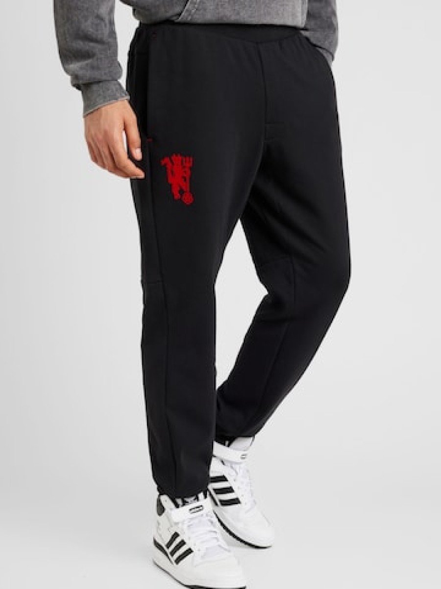 Men Tracksuit Sports Bottoms | Tapered Workout Pants 'Manchester United Cultural Story'