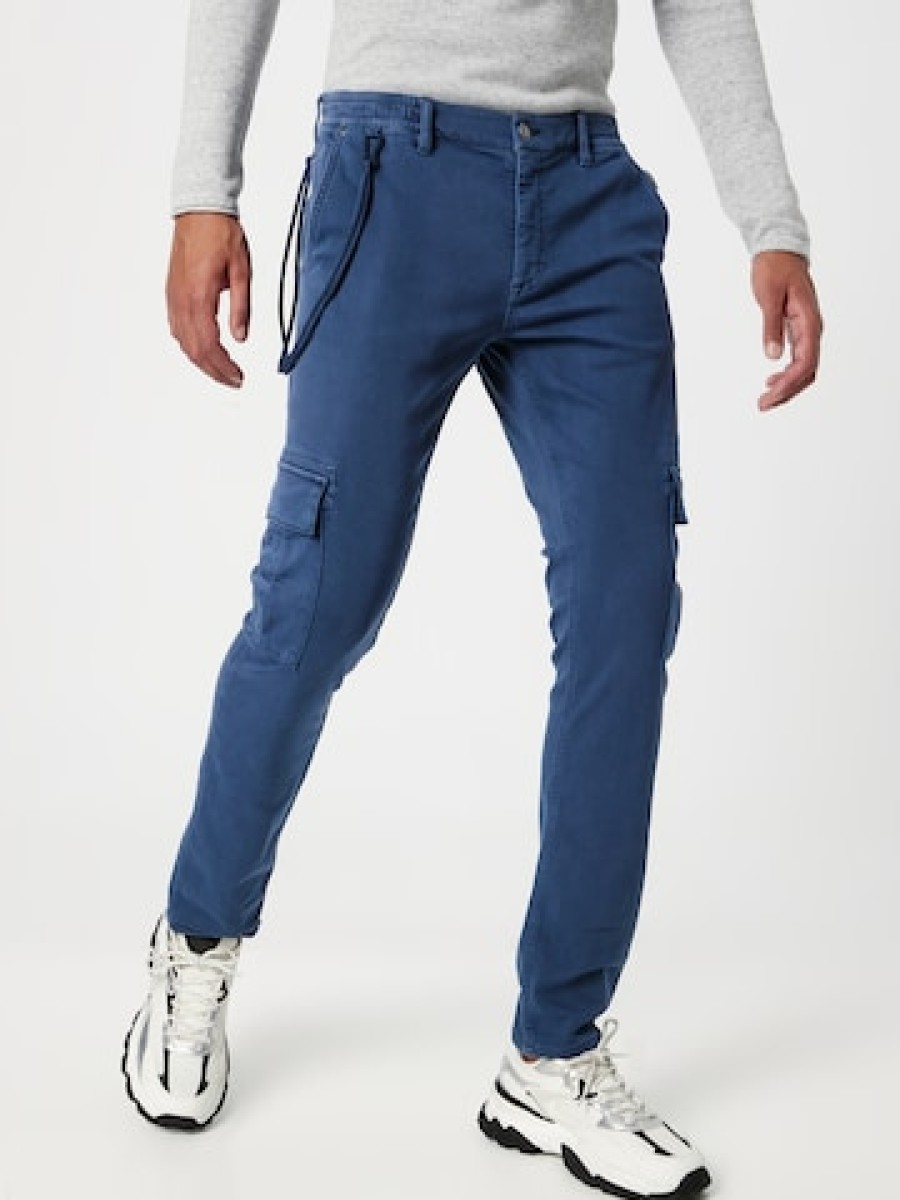 Men BLEND Jeans | Slim Fit Cargo Jeans 'Twister'