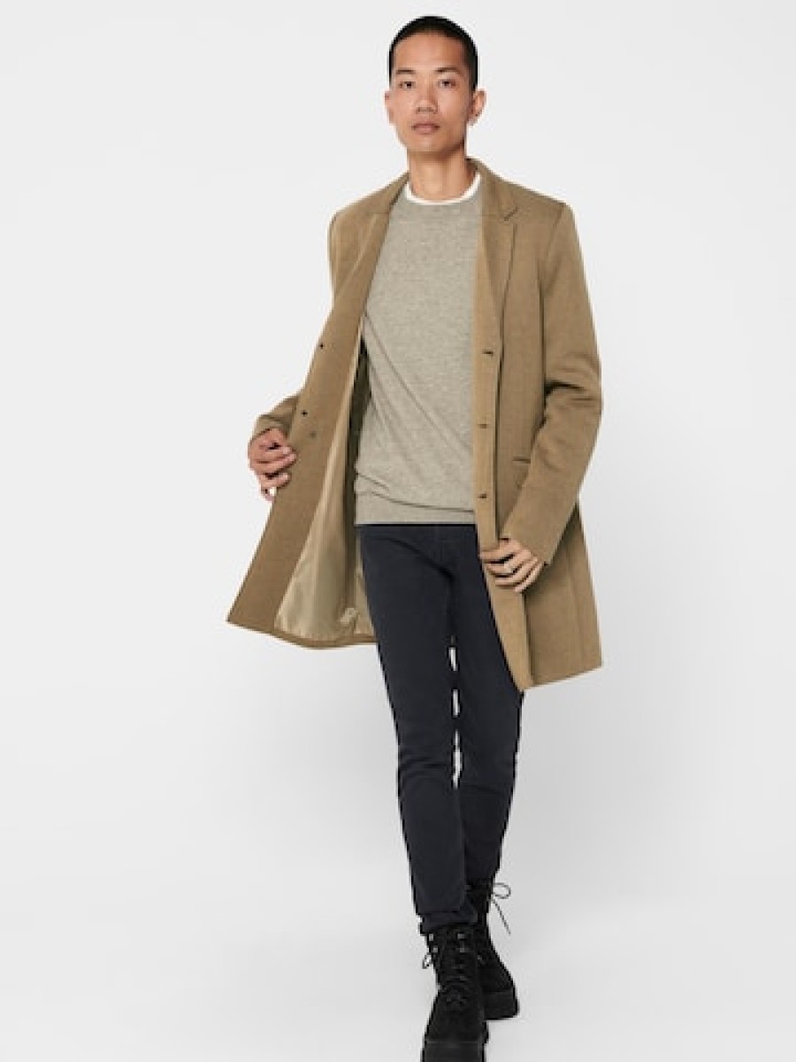 Men Only Coats | Regular Fit Between-Seasons Coat 'Julian'