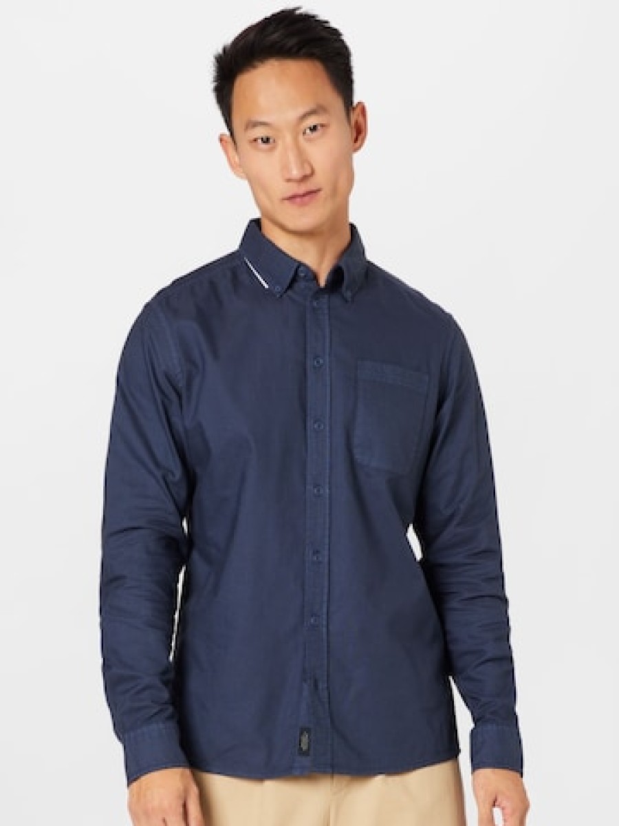 Men BLEND Plus Sizes | Regular Fit Button Up Shirt 'Bugley'