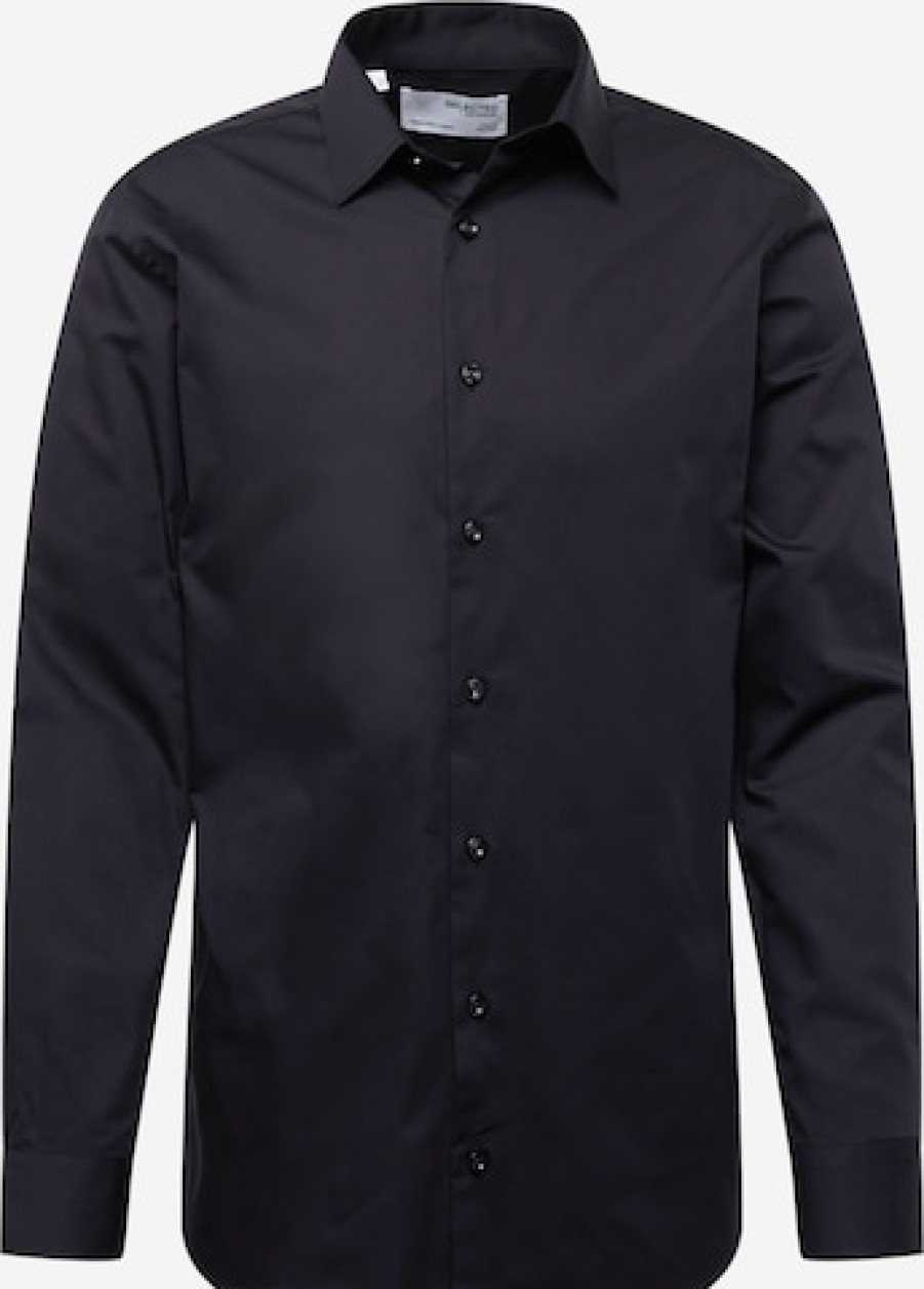 Men SELECTED Button-Up Shirts | Regular Fit Business Shirt 'Ethan'