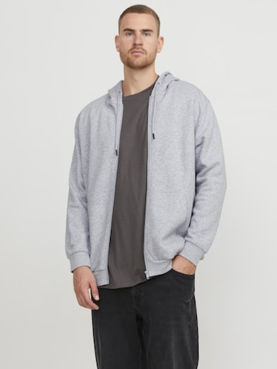 Men Jack Plus Sizes | Zip-Up Hoodie 'Bradley'