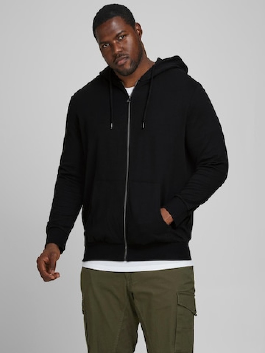 Men Jack Plus Sizes | Zip-Up Hoodie