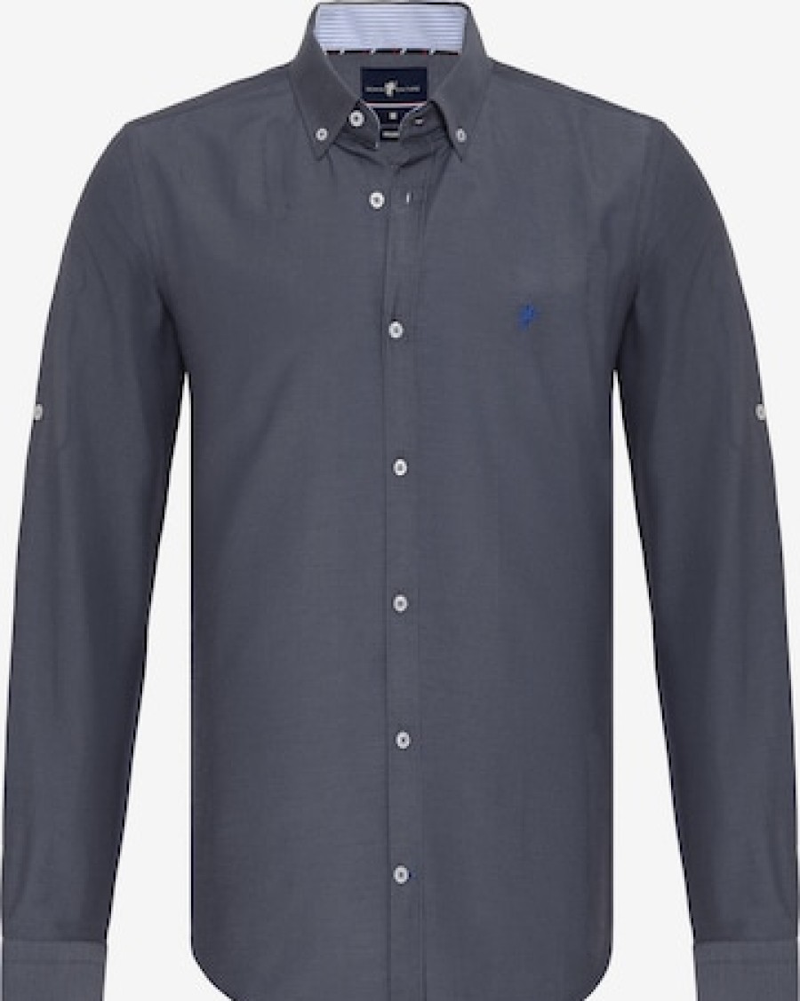 Men DENIM Plus Sizes | Regular Fit Business Shirt