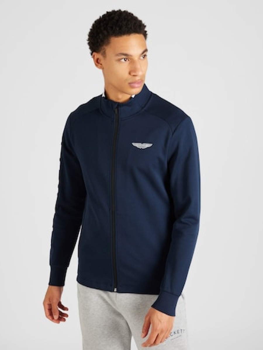 Men Hackett Sweaters & Hoodies | Zip-Up Hoodie