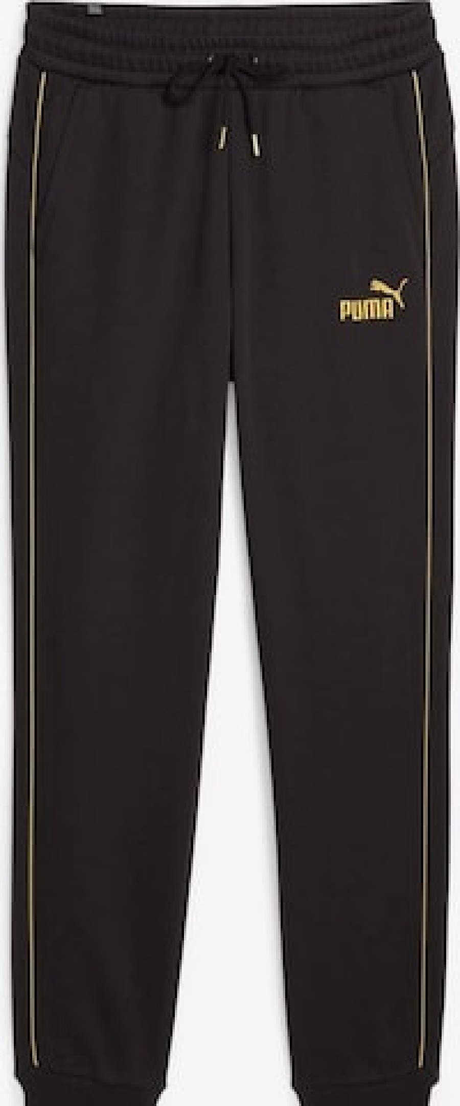 Men Tracksuit Sports Bottoms | Tapered Workout Pants 'Minimal Gold'