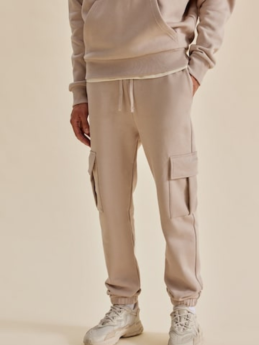 Men DAN Sweaters & Hoodies | Tapered Cargo Pants 'Taylor Heavyweight'