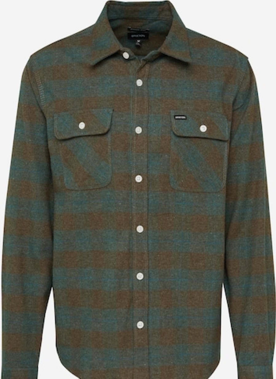 Men Brixton Plus Sizes | Regular Fit Button Up Shirt 'Bowery'